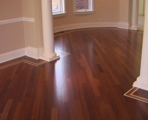 Hardwood floor in Darien IL