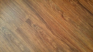 An example of a dark hardwood